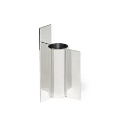 Stences Andet Boligtilbehør|Lysestager>Icon Candlestick 03 Chrome