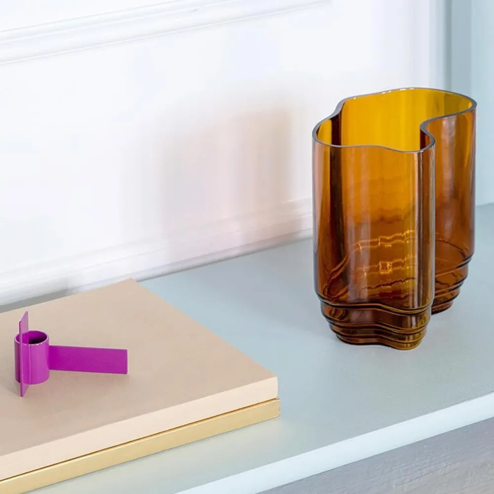 Stences Andet Boligtilbehør|Vaser>Lake Vase Amber