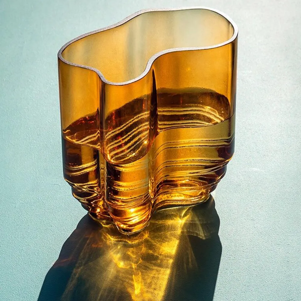 Stences Andet Boligtilbehør|Vaser>Lake Vase Amber