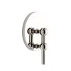 STOFF Lysestager>Nagel Wall Hanger Chrome