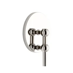 STOFF Lysestager>Nagel Wall Hanger Chrome