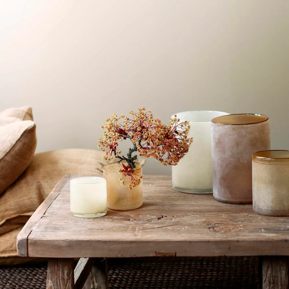 Tell Me More Andet Boligtilbehør|Lysestager>Frost Candleholder Large White