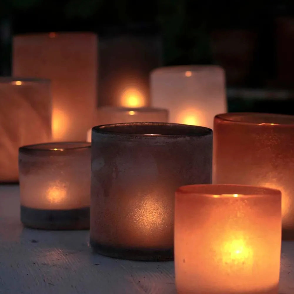 Tell Me More Andet Boligtilbehør|Lysestager>Frost Candleholder Medium Grey