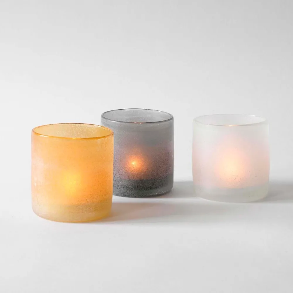 Tell Me More Andet Boligtilbehør|Lysestager>Frost Candleholder Small White