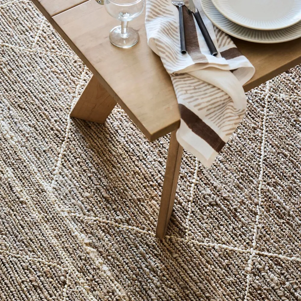 Tell Me More Tæpper & Måtter>Harlequin Hemp Rug 200x300 cm