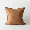 Tell Me More Puder>Linen Cushion Hazelnut 50x50 cm