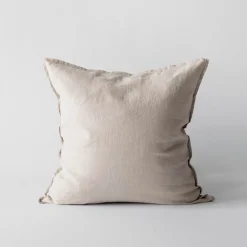 Tell Me More Puder>Linen Cushion Warm Grey 50x50 cm