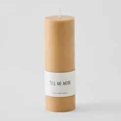 Tell Me More Andet Boligtilbehør>Luna Stearin Candle Honey Large