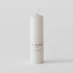 Tell Me More Andet Boligtilbehør>Luna Stearin Candle Medium
