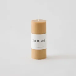 Tell Me More Andet Boligtilbehør>Luna Stearin Candle Honey Small