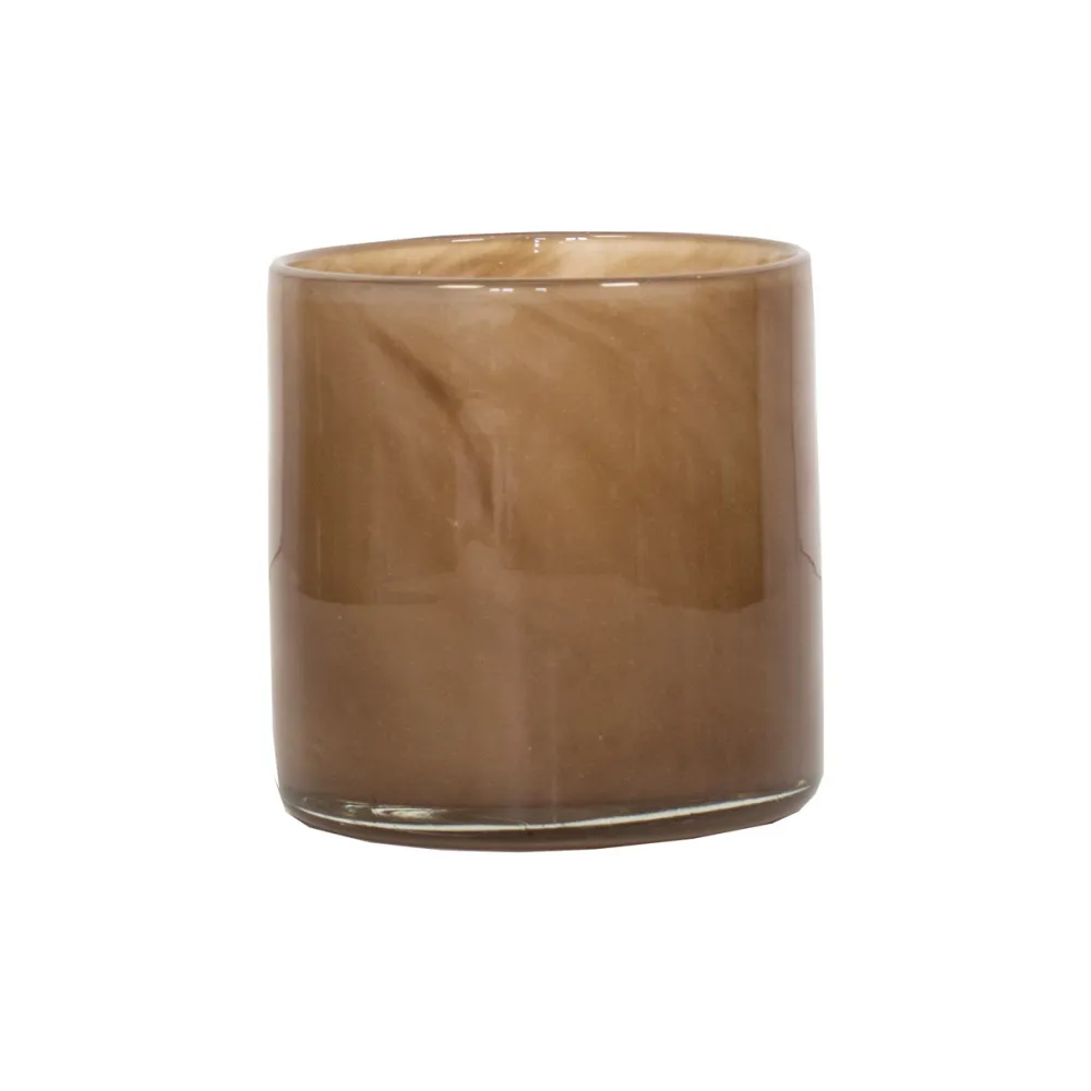 Tell Me More Andet Boligtilbehør|Lysestager>Lyric Candleholder Small Brown