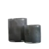 Tell Me More Andet Boligtilbehør|Lysestager>Lyric Candleholder Large Dark Grey