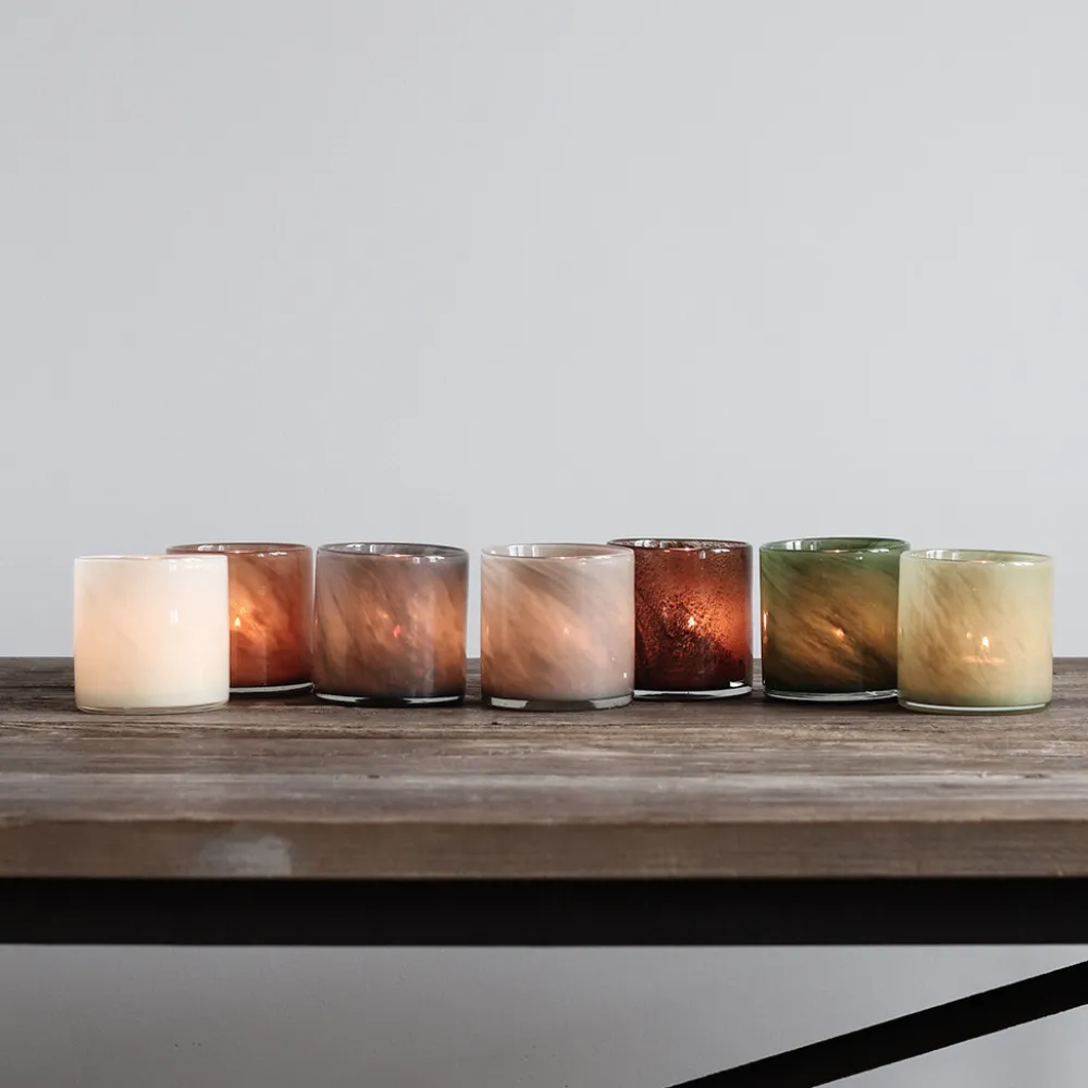 Tell Me More Andet Boligtilbehør|Lysestager>Lyric Candleholder Small Olive Green