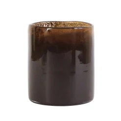 Tell Me More Andet Boligtilbehør|Lysestager>Lyric Candleholder Medium Dark Brown