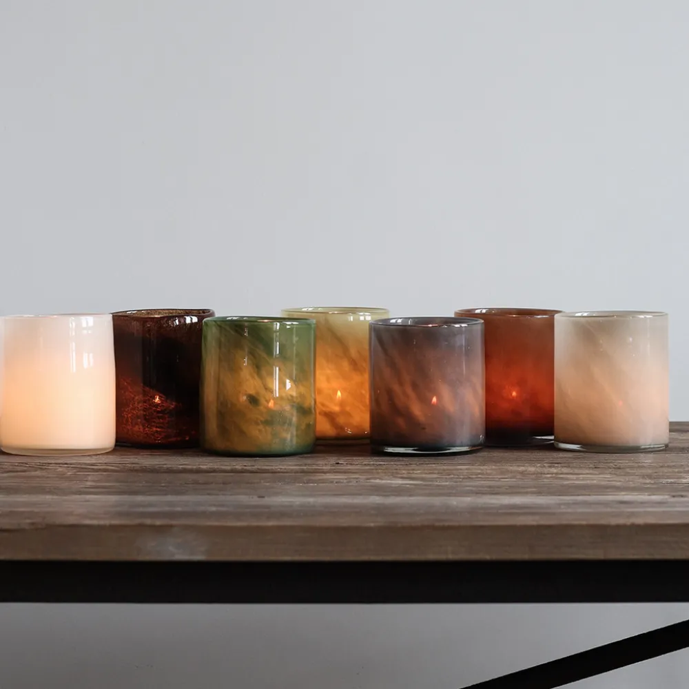 Tell Me More Andet Boligtilbehør|Lysestager>Lyric Candleholder Medium Linen