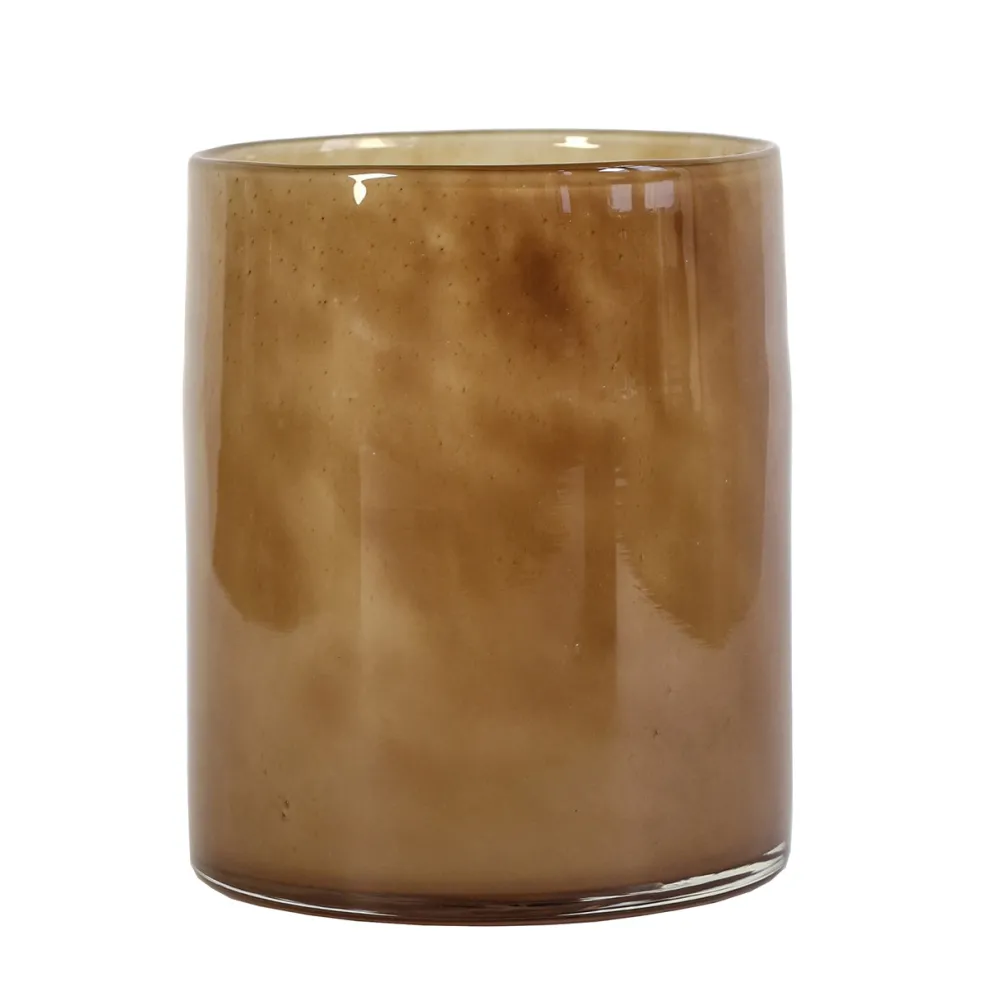 Tell Me More Andet Boligtilbehør|Lysestager>Lyric Candleholder Large Brown
