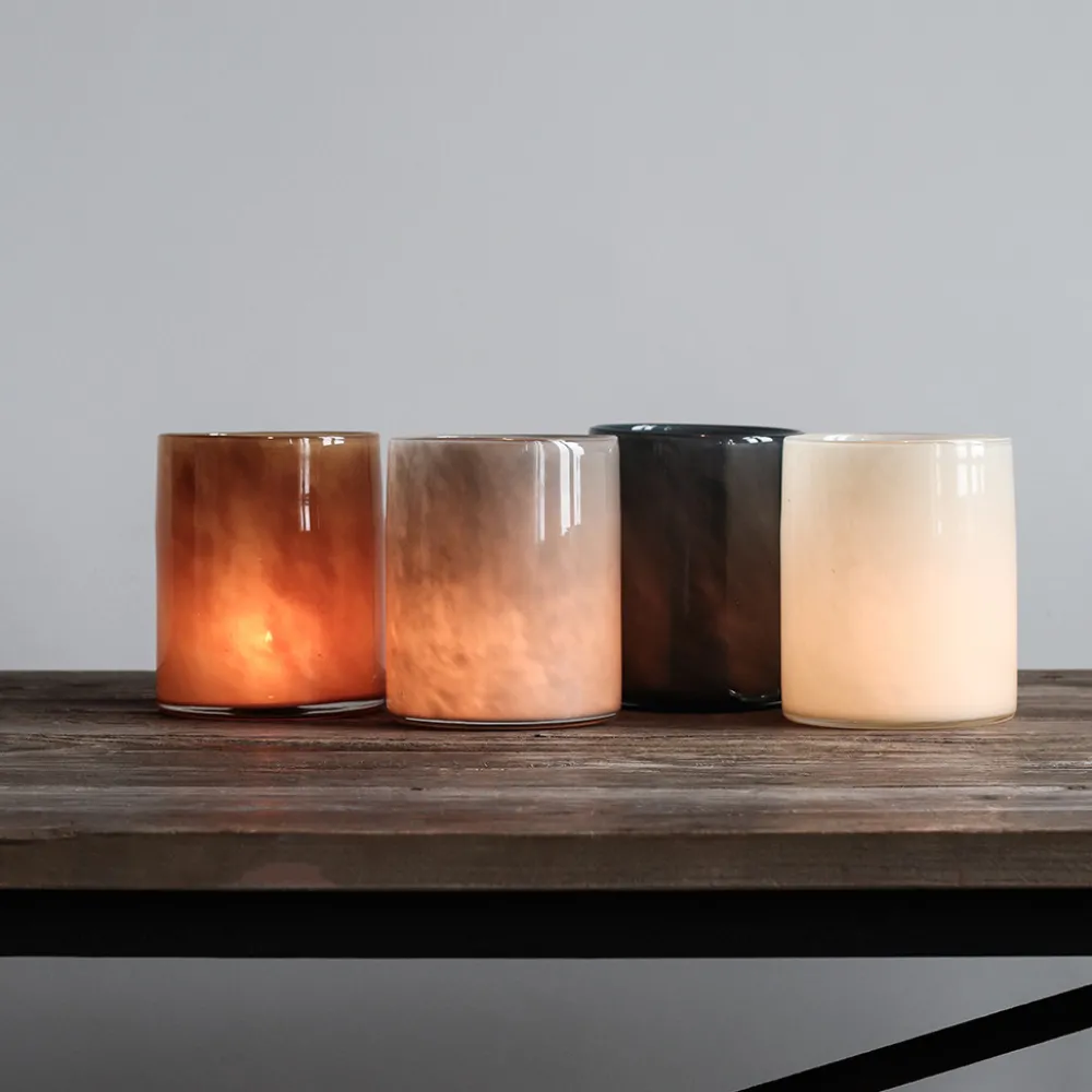 Tell Me More Andet Boligtilbehør|Lysestager>Lyric Candleholder Large Brown