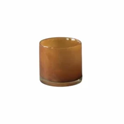 Tell Me More Lysestager>Lyric Candleholder Xsmall Brown