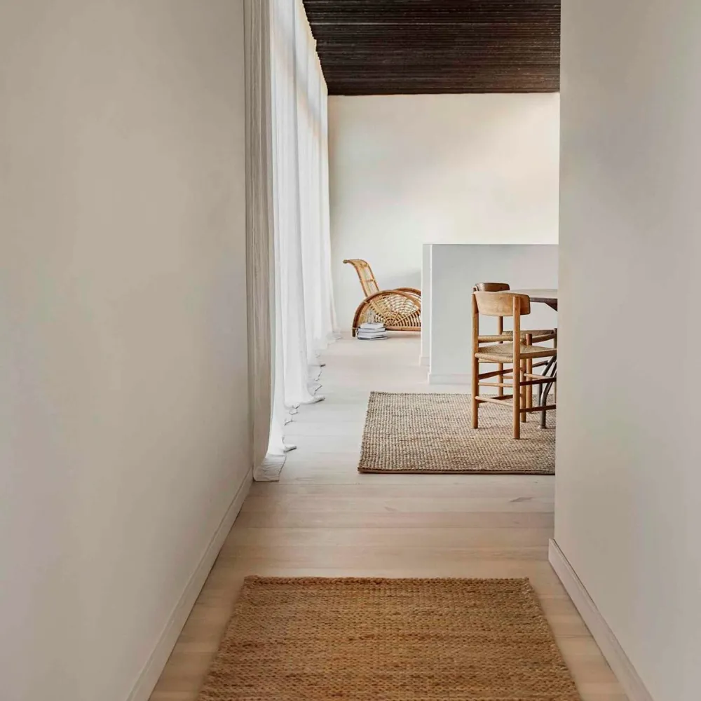Tell Me More Tæpper & Måtter>Mid Knot Hemp Rug Nature 200x300 cm
