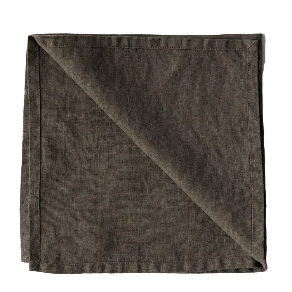 Tell Me More Køkken|Køkkentekstiler>Napkin Linen Taupe