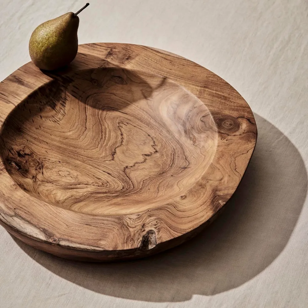 Tell Me More Andet Boligtilbehør>Teak Bowl Large