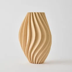 Andet Boligtilbehør|Vaser>Tell Me More Vento Vase Beige Small