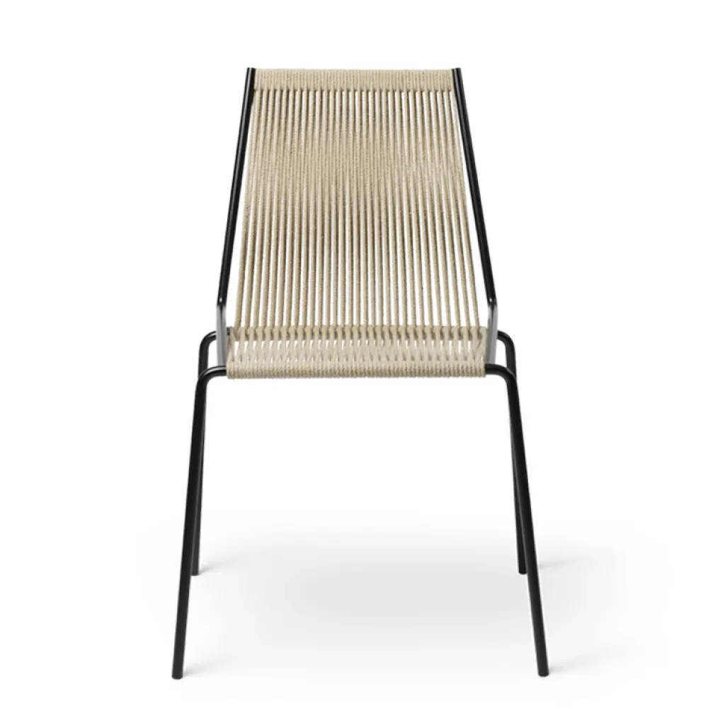 THORUP COPENHAGEN Køkken|Stole>Noel Stol 201 Sort/Natur