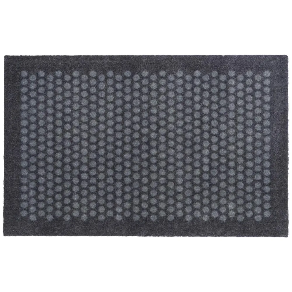 Tica Copenhagen Tæpper & Måtter>Dot Smudsmåtte Blå/Grå 60x90 cm