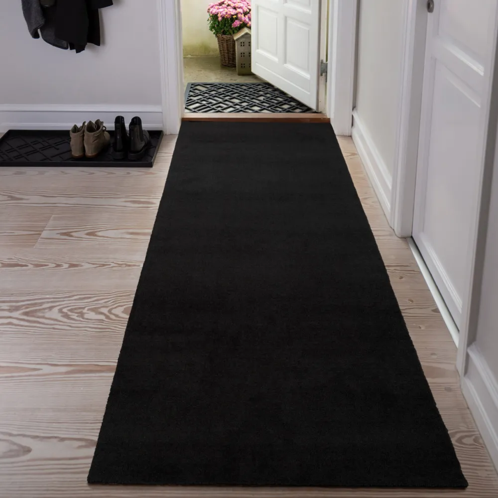 Tica Copenhagen Entré|Tæpper & Måtter>Smudsmåtte Sort 90x200 cm