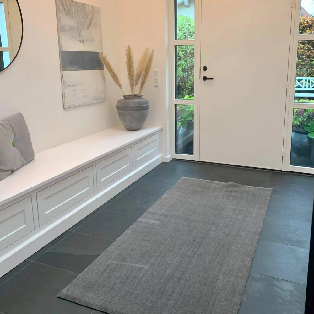 Tica Copenhagen Entré|Tæpper & Måtter>Smudsmåtte Stålgrå 90x200 cm
