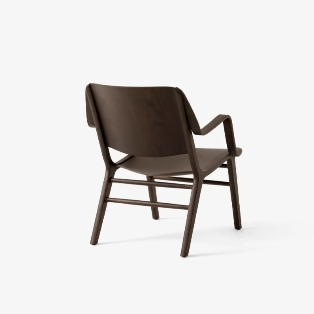 &Tradition Stole|Stue>AX HM11 Loungestol Mørkbejdset Eg