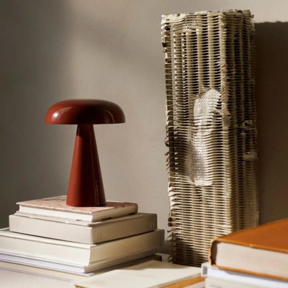 &Tradition Bordlamper|Stue>Como SC53 Red Brown