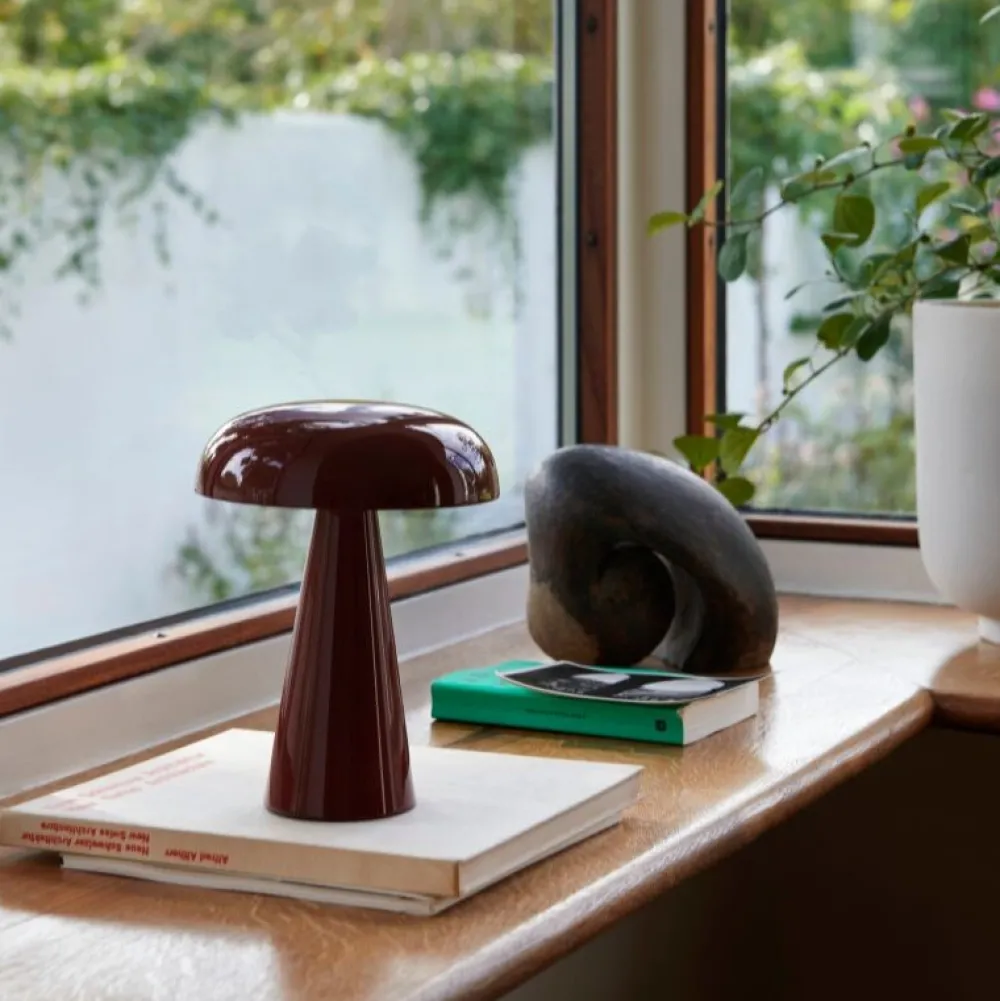 &Tradition Bordlamper|Stue>Como SC53 Red Brown