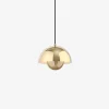 Børn &Tradition Belysning|Pendler>Flowerpot Pendel VP1 Polished Brass