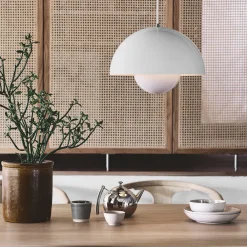Børn &Tradition Belysning|Pendler>Flowerpot Pendel VP7 Matt White