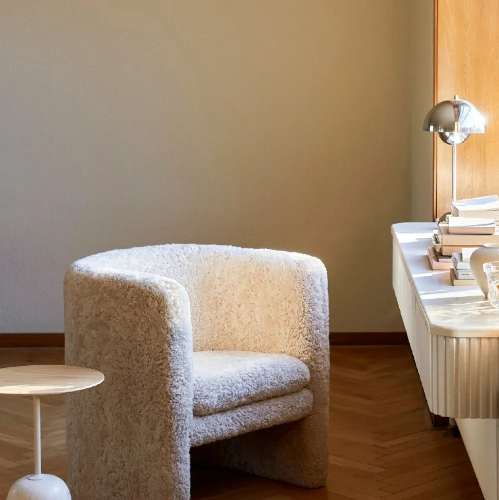 Børn &Tradition Børneværelse|Belysning>Flowerpot Table Lamp VP3 Chrome Plated