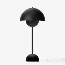 Børn &Tradition Belysning|Bordlamper>Flowerpot Table Lampe VP3 Matt Black
