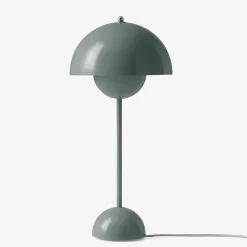 &Tradition Bordlamper>Flowerpot Table Lamp VP3 Stone Blue