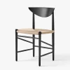 &Tradition Stole|Stue>HM3 Drawn Chair Black Lacquered Oak