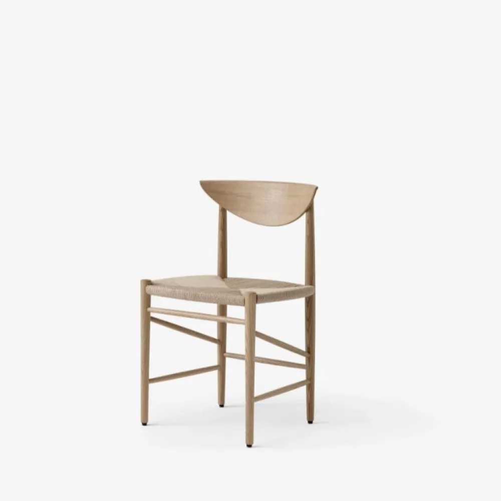 &Tradition Stole|Stue>HM3 Drawn Chair Oiled Oak