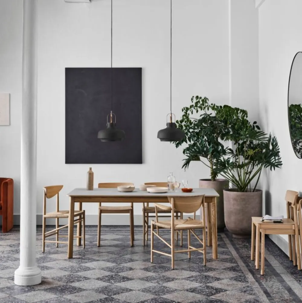 &Tradition Stole|Stue>HM4 Drawn Chair Oiled Oak