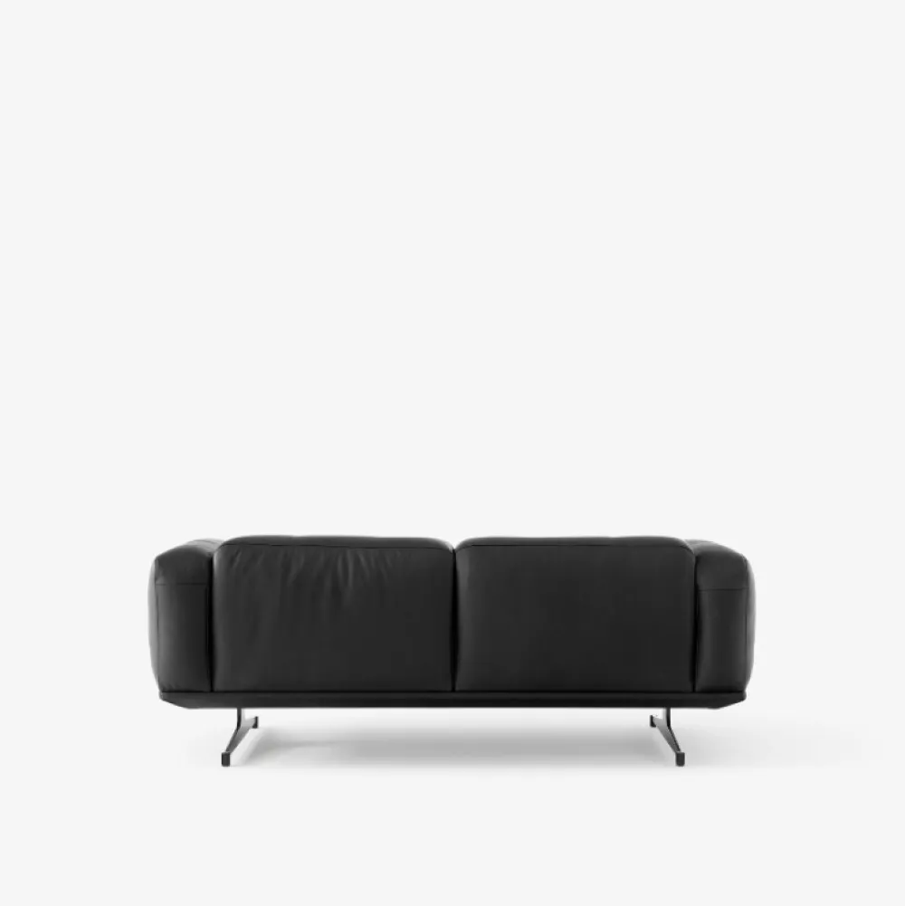 &Tradition Stue|Sofaer>Inland AV22 Sofa Sort Læder