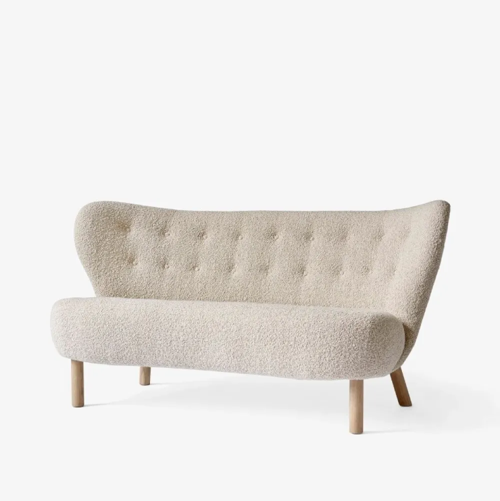 &Tradition Stue|Sofaer>Lille Petra VB2 Sofa Karakorum 003 Oak Legs