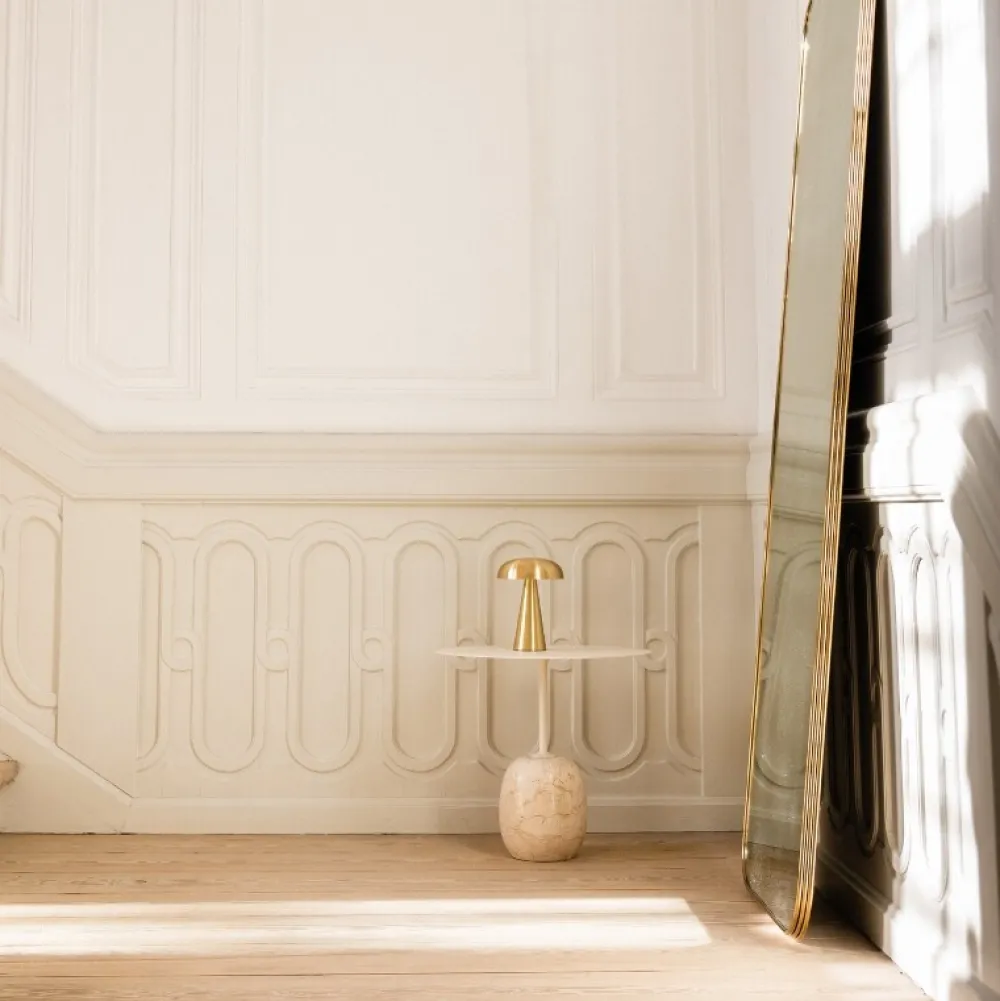 &Tradition Borde>LN9 Lato Bord Ivory White Ø50 cm