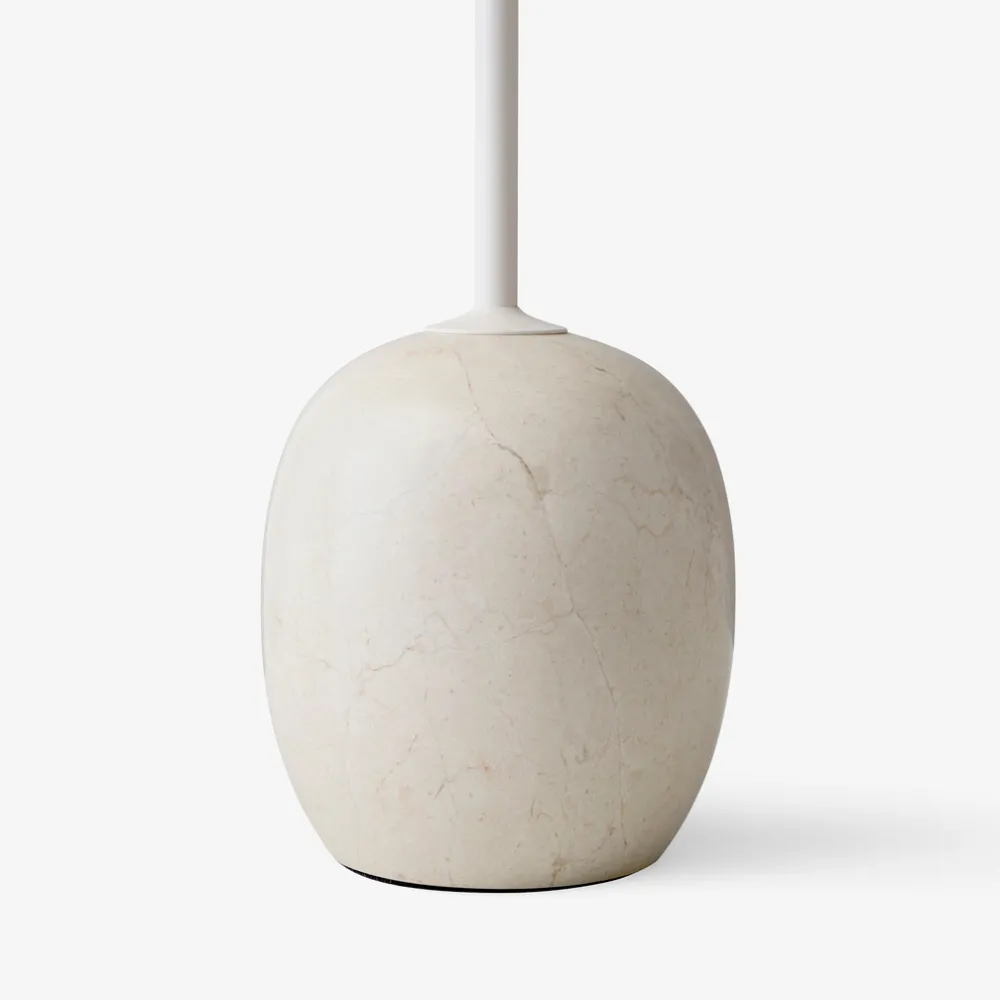 &Tradition Borde>LN9 Lato Bord Ivory White Ø50 cm