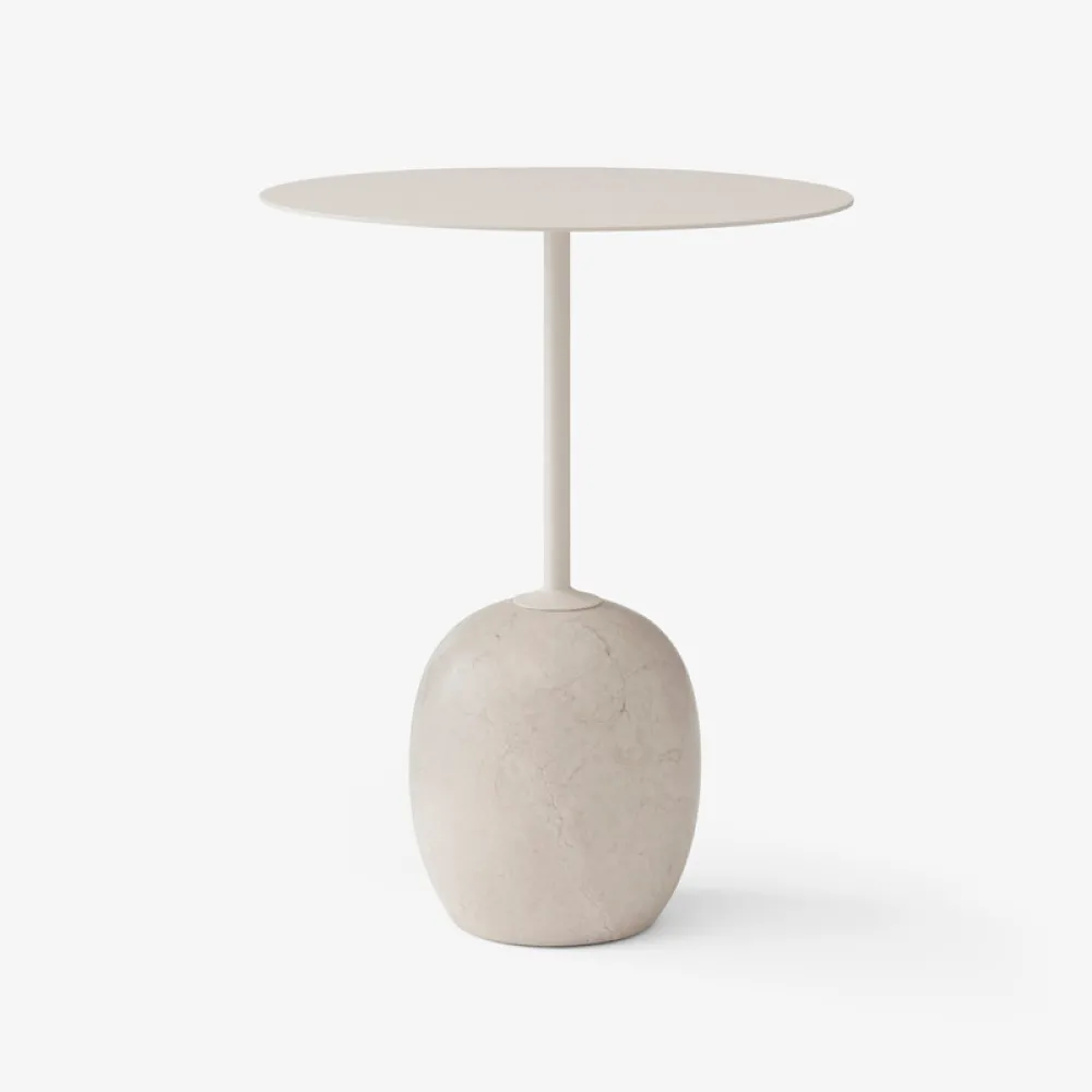 &Tradition Borde>LN8 Lato Bord Ivory White Ø40 cm