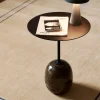 &Tradition Borde>LN8 Lato Bord Warm Black Ø40 cm