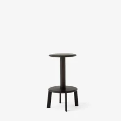 &Tradition Stole|Stue>Massif AV39 Dark Stained Oak & Warm Black