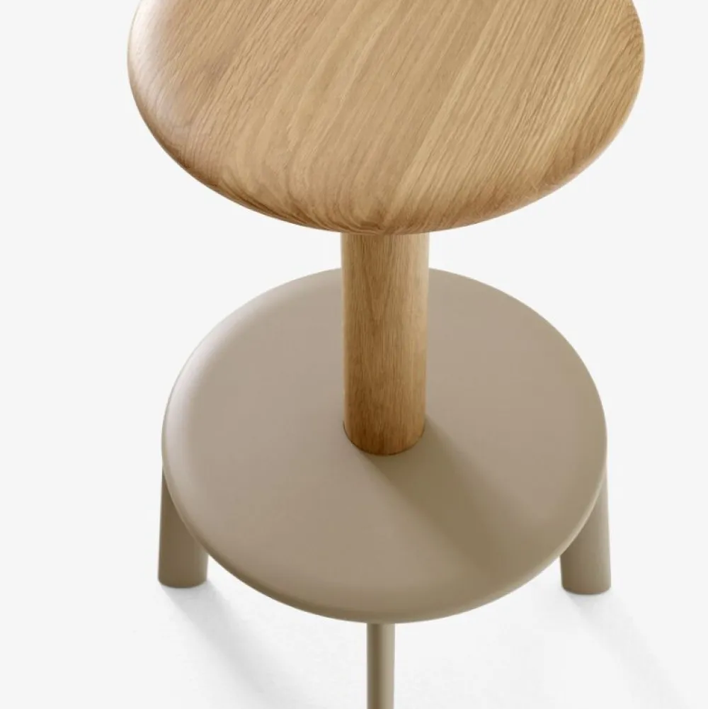 &Tradition Stole|Stue>Massif AV39 Oak & Grey Beige