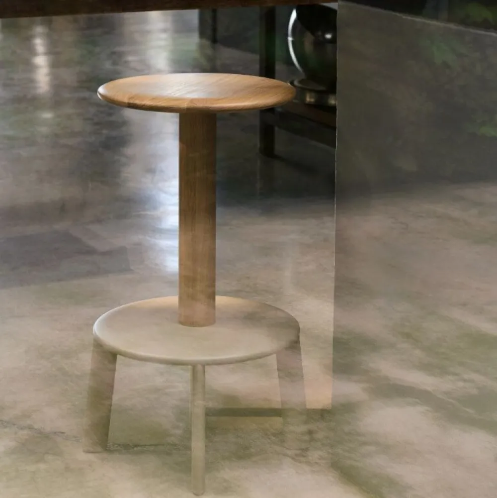 &Tradition Stole|Stue>Massif AV39 Oak & Grey Beige